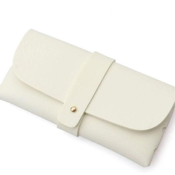 WHITE SQUARE FLAT TOP RETRO SUNGLASSES - Picture 3 of 3